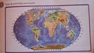 xəritə necə tərtib edilir. (6 cı sinif yeni dərslik) Tapşırıq2 (2)