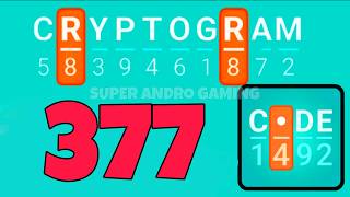 CRYPTOGRAM 377