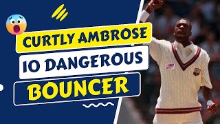 "Curtly Ambrose: The 10 Most Dangerous Bouncers in Cricket History"