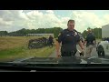 dash cam sheridan arkansas wild police chase suspect dies dash cam from officer who pits