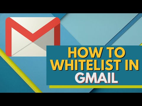 How To Whitelist An Email In Gmail