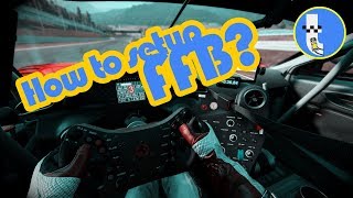 How to setup FFB in pCars 2?