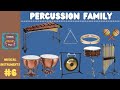 PERCUSSION FAMILY | INSTRUMENTS OF THE ORCHESTRA | LESSON #6 | LEARNING MUSIC HUB | ORCHESTRA