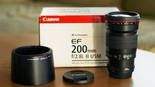 Awesome Affordable Telephoto Lens - Canon 200mm f2.8 L - For Mirrorless and DSLRs