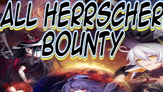 All Bounty Herrscher-Honkai Impact 3