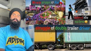 Double trailer in dubai // bogie// dubai to al ain// punjabi //@balvlogs3548