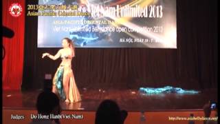 亞太東方舞大賽ASIAN PACIFIC ORIENTAL DANCE-Judges -Do Hong Hanh(Viet Nam