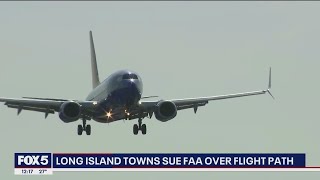 Long Island towns file federal lawsuit against FAA over flight path