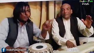 Zain Rashid Khan Tabla player from Pakistan 🇵🇰 And great harmonium Ejaz kalait Saab at Gujranwala