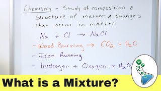 What is a Mixture in Chemistry?