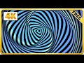 Blue Spiral Optical Illusion video loops 4K | Royalty-free videos | Free 4k download