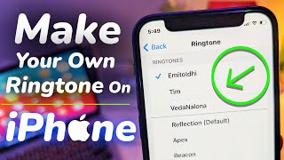 How to Set Any RINGTONE in iPHONE Using GarageBand (NEW)