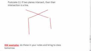 2.4 (2 of 4) Postulates 8-11, Points, Lines & Planes.mp4