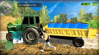 Farming Tractor Cargo Sim - Mountain Roads Drive! Tractor games Android gameplay