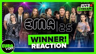 🇸🇮 EMA 2025: WINNER \u0026 RESULTS REACTION! // Slovenia Eurovision 2025