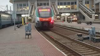 Электропоезд Эпм-009 на ст. Минск Пассажирский / Epm-009 EMU at the Minsk Passenger station