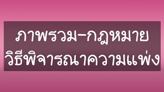 ภาพรวม-กฎหมายวิธีพิจารณาความแพ่ง