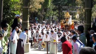 牛嶋神社大神輿宮入2012.9.16（日曜日）