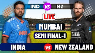 LIVE India vs New Zealand Live | IND vs NZ Live | ICC World Cup 2023 Semi Finals Live