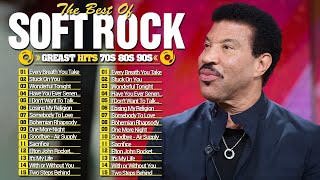 Lionel Richie, Eagles, Phil Collins, Elton John, Bee Gees, Foreigner 🎁 Greatest Soft Rock Hits Songs