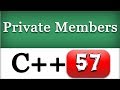 Private Access Specifier  | C++ Object Oriented Programming Video Tutorial