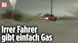 Mega-Tornado: Gewaltiger Sturm erfasst Truck | Texas