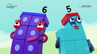 Balok Angka - Bermain Melempar Buah | Numberblocks Bahasa Indonesia