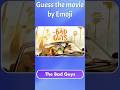 Guess the movie by emoji #shortsquiz #viralshorts #trending