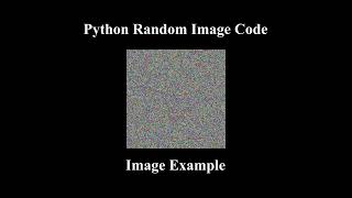 Python Random Image Code