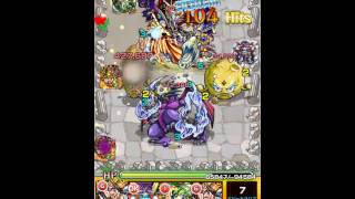 【モンスト】神か悪魔か・究極　ノーコンクリア