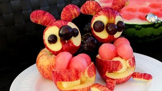 How to Make Apple Koala Decoration | Creative Food Art Ideas