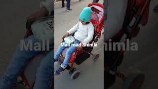 Shimla mall road #shimla #kufri #shorts #youtubeshorts #mallroad