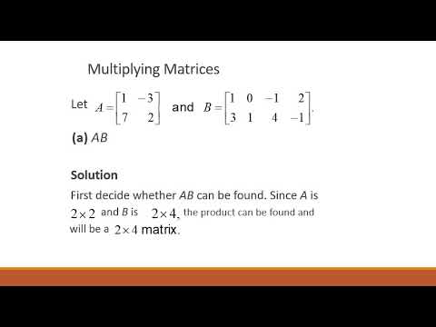 5 12 Operations With Matrices - YouTube