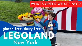 LEGOLAND New York Food Review and Rainy Day Fun! Eating Gluten and Dairy Free