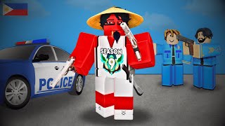 PUMATAY AKO NG PULIS! | ROBLOX TAGALOG (LAUGHTRIP)