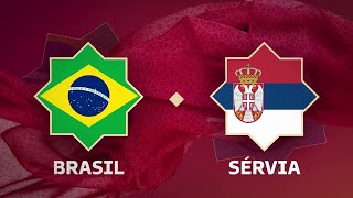 COPA DO MUNDO 2022 NA GLOBO - BRASIL x SÉRVIA | FASE DE GRUPOS (24/11/2022)
