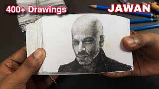 Jawan movie Flipbook #jawan #art #drawing