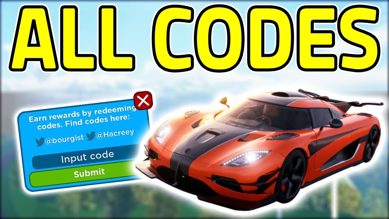 Drive codes roblox