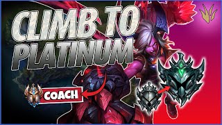 Student went from SILVER to PLATINUM from my coaching! [LoL Challenger Coaching]