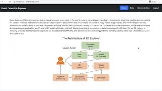 Event Detection Explorer: An Interactive Tool for Event Detection Exploration