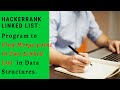 Find merge point in two Linked List || Data structures || coding4u