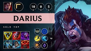 Darius Top vs K'Sante: Perfect KDA, Legendary - EUW Challenger Patch 14.22