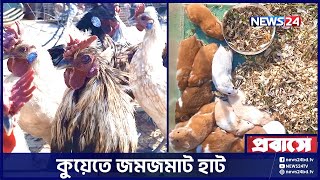 কুয়েতে জমে উঠেছে সাপ্তাহিক হাঁস, মুরগি ও কবুতরের বাজার | Kuwait | News24