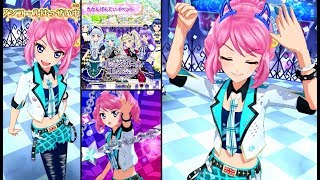 アイカツフレンズ！桜庭ローラで「ゴシッククールコレクション」硝子ドール・とてもむずかしい(スカイパンクチェックコーデ)　※アンコール発生