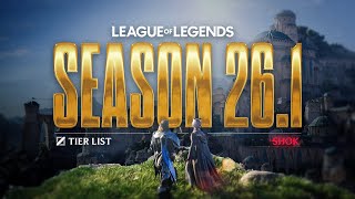 SEASON 16 MID LANE TIER LIST (26.1) - BEST CHAMPIONS AND META UPDATES!
