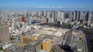 築地市場跡地の現況（2023年7月29日）