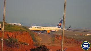 RARIDADE - POUSO DO BOEING 767-300 DA ICELANDAIR EM VIRACOPOS - TF-ISN