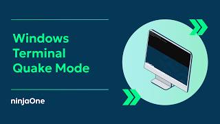 How To Open Windows Terminal In Quake Mode In Windows 11 (w/ SCREEN RECORDING)