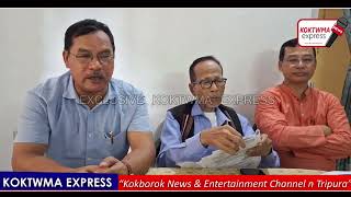 Important Press Meet Tipra Motha President Bijoy Kumar Hrangkhal