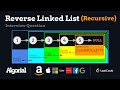 Reverse a linked list - Leetcode 206 - Recursive